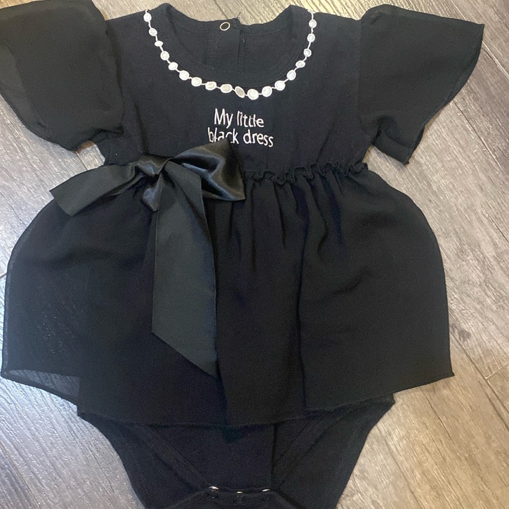 Baby Girl My Little Black Dress (12-18 months )